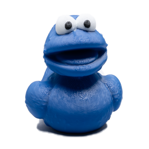 Jeep Duck Cookie Monster Retro Fun Sesame Street Cake Topper and Collectible