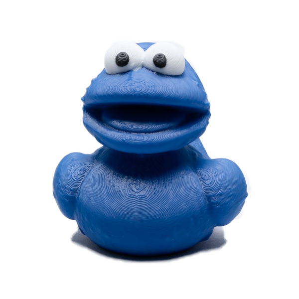 Jeep Duck Cookie Monster Retro Fun Sesame Street Cake Topper and Collectible - Image 3