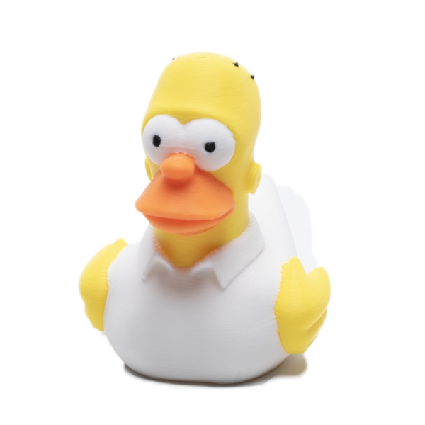 Homer Simpson Duck for Jeeps and Fun Gift for Simpsons Fan Party Favor Cake Topper - Image 3