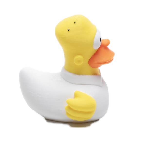 Homer Simpson Duck for Jeeps and Fun Gift for Simpsons Fan Party Favor Cake Topper - Image 2