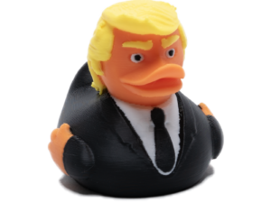 Donald Trump character duck