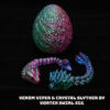 3D TriColor Snake Lizard and Dragon with Egg Articulated Wearable Fantasy Toy Clip On| Group 3 - Image 3