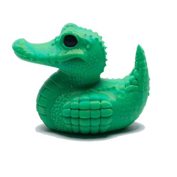 Gator Duck bright green and perfect for jeep lovers and fans of University of Florida Gators.