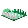 Travel Chess Set New Green and White Portable Gift for Car Plane Vacation Travel (Copy) - Image 3