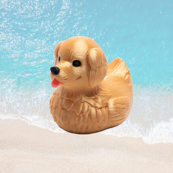 Golden Retriever Duck for Jeep Ducking Gift Dog Lovers Waterproof Eco Friendly Toys - Image 3